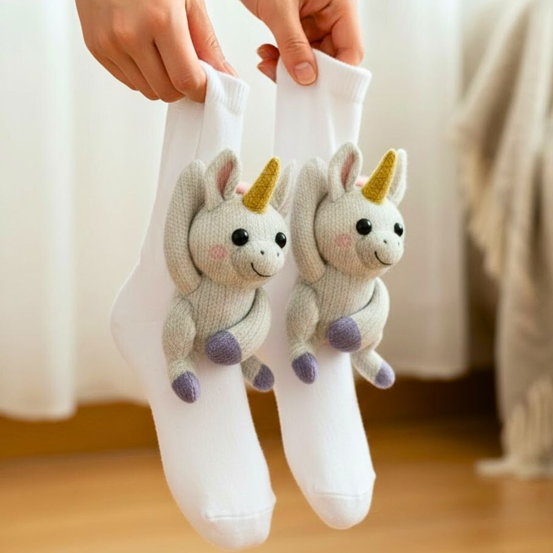 HUGGY Socks Unicorn