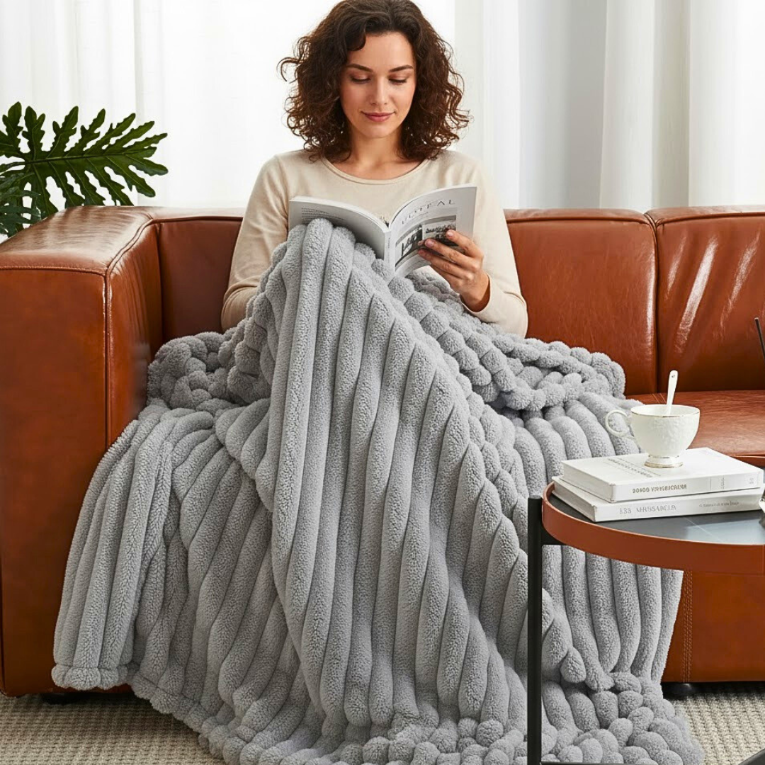 Cuddly Wonder Deluxe – Extra-Large Premium Fleece Blanket