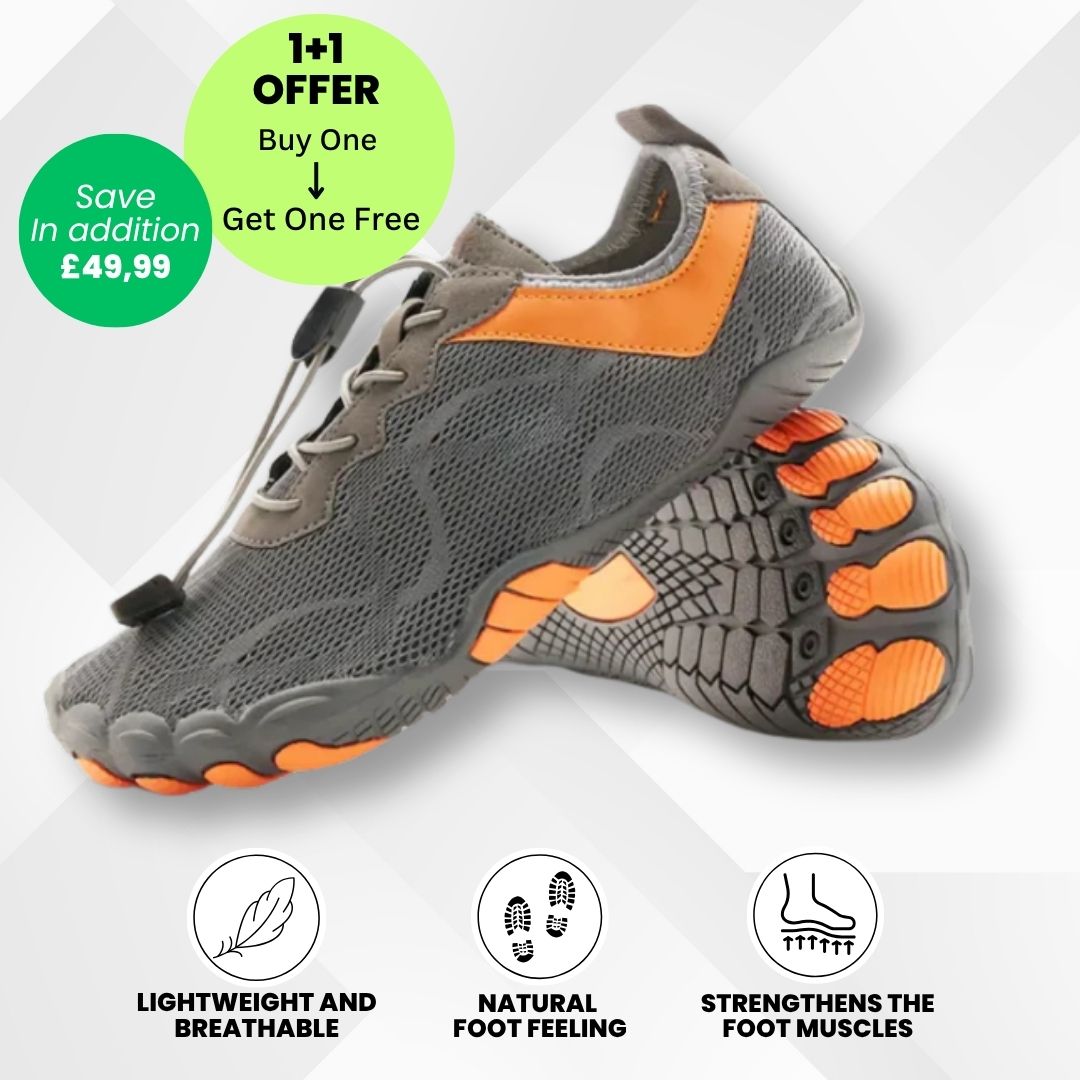 FreeStep - ergonomic, pain relieving & waterproof barefoot shoes - Limited Edition (Buy One, Get One Free)