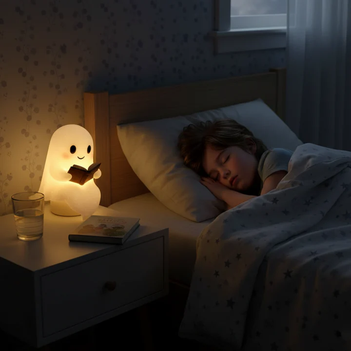 Handcrafted Night Ghost Lamp – Warmth and light in one gentle touch