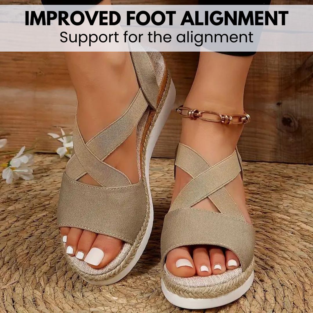 OrthoStella™ - ergonomic pain relieving sandals for women - Limited Edition (Buy One, Get One Free)