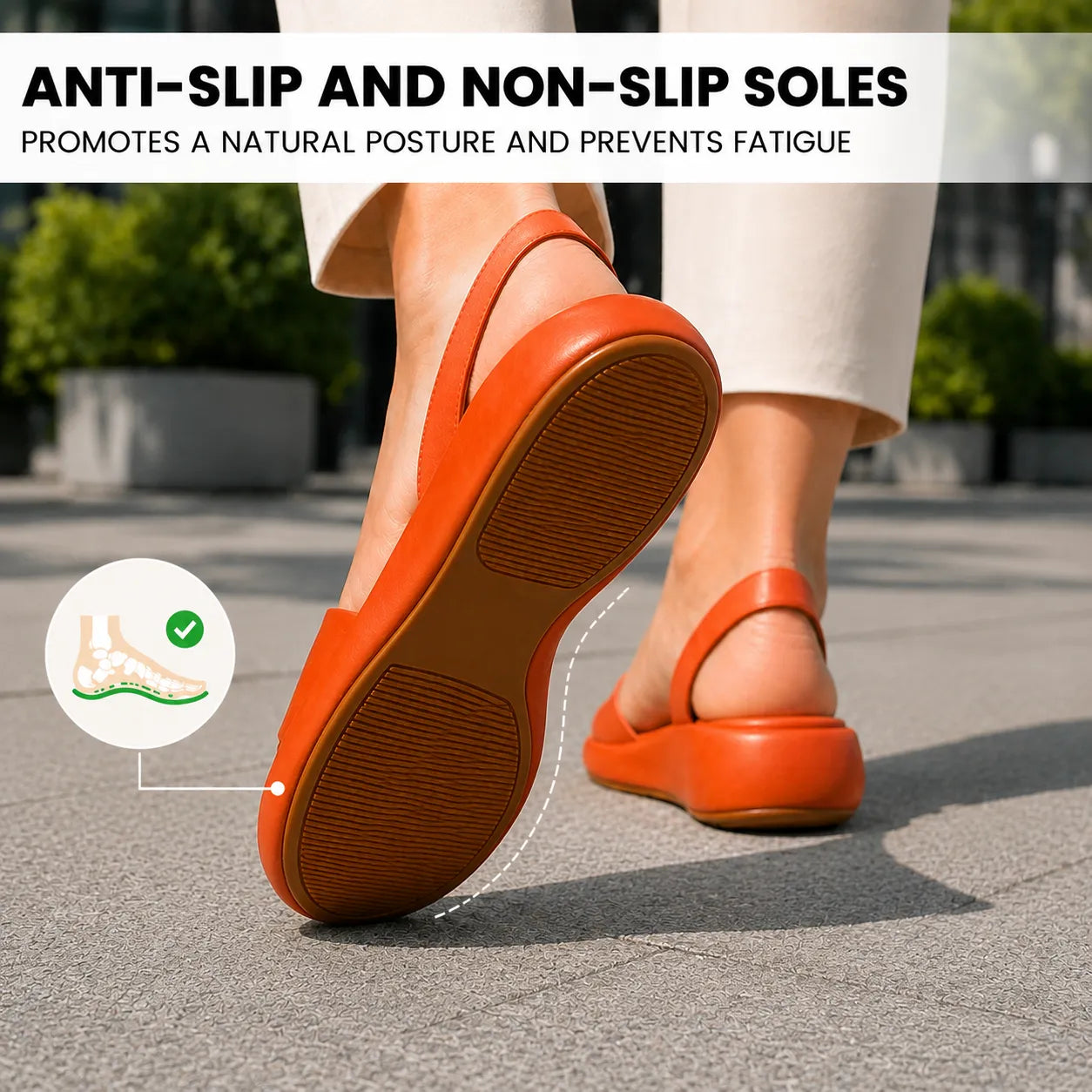 OrthoSandal — Pain-relieving comfort sandals | Non-slip & lightweight
