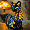 Luminous cat handmade lamp