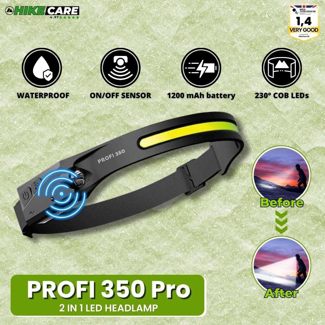 PROFI 350 - 2 IN 1 LED headlamp - The original