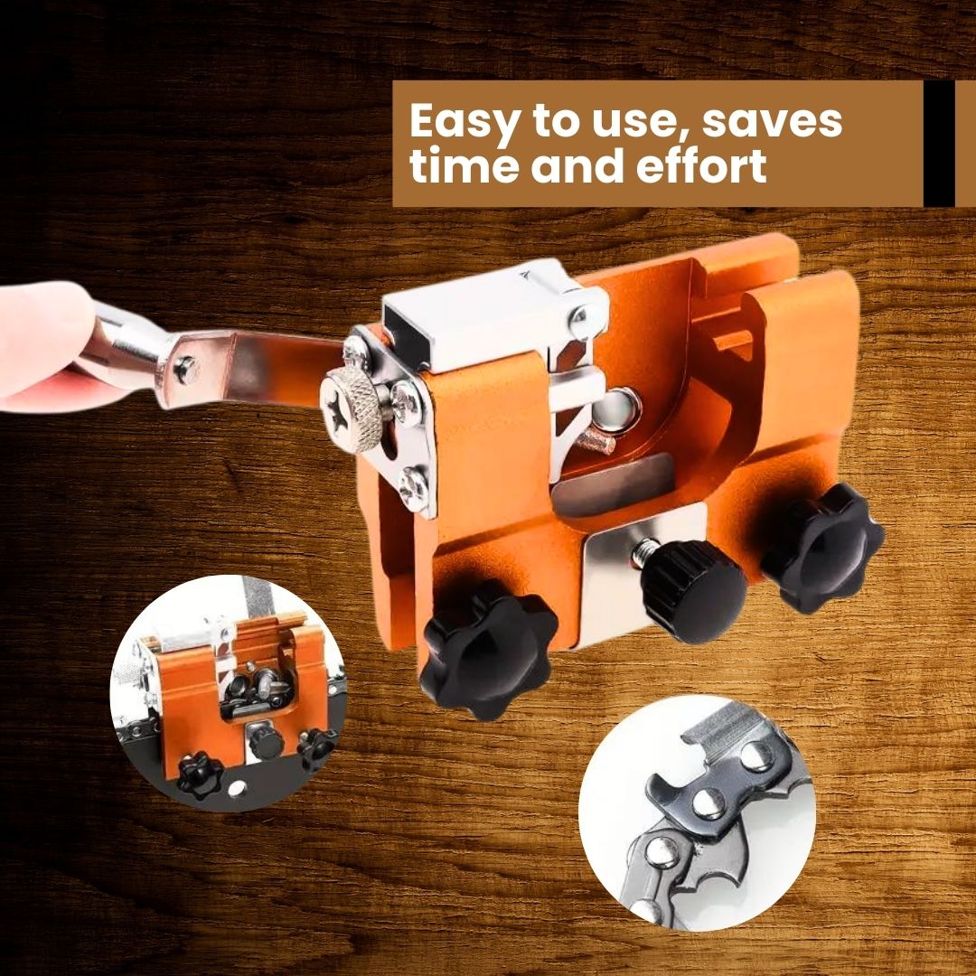 SuperChain - the original - universal chain sharpener for every chainsaw