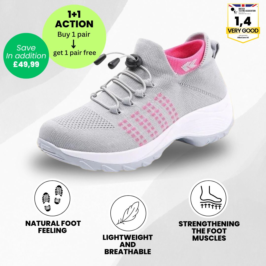 Orthofit™ EasyWalk - Ergonomic Pain Relief Shoe for Women - Limited Edition (Buy One, Get One Free)