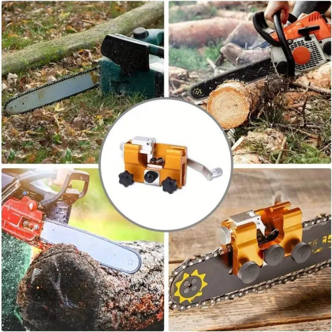 SuperChain - the original - universal chain sharpener for every chainsaw