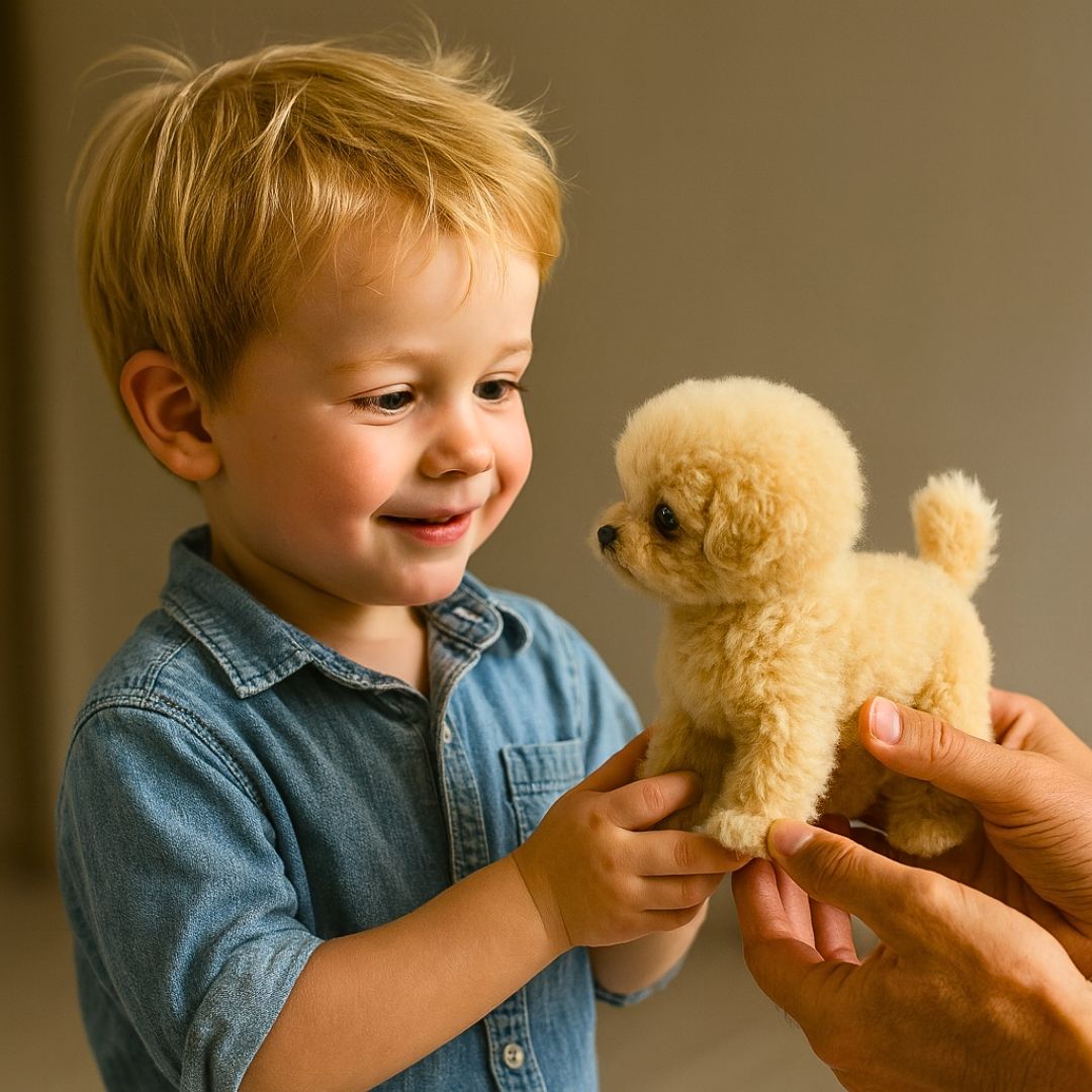 Bruno – A lifelike cuddly dog that barks, walks and reacts