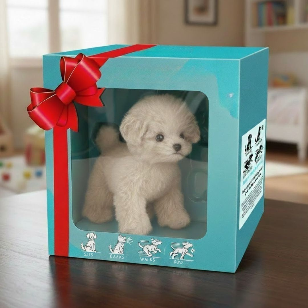 Bruno – A lifelike cuddly dog that barks, walks and reacts