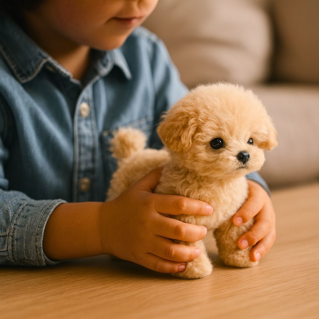 Bruno – A lifelike cuddly dog that barks, walks and reacts