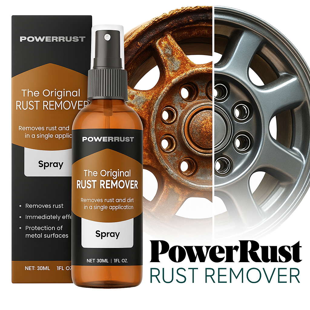 PowerRust Remover - removes even stubborn rust in seconds