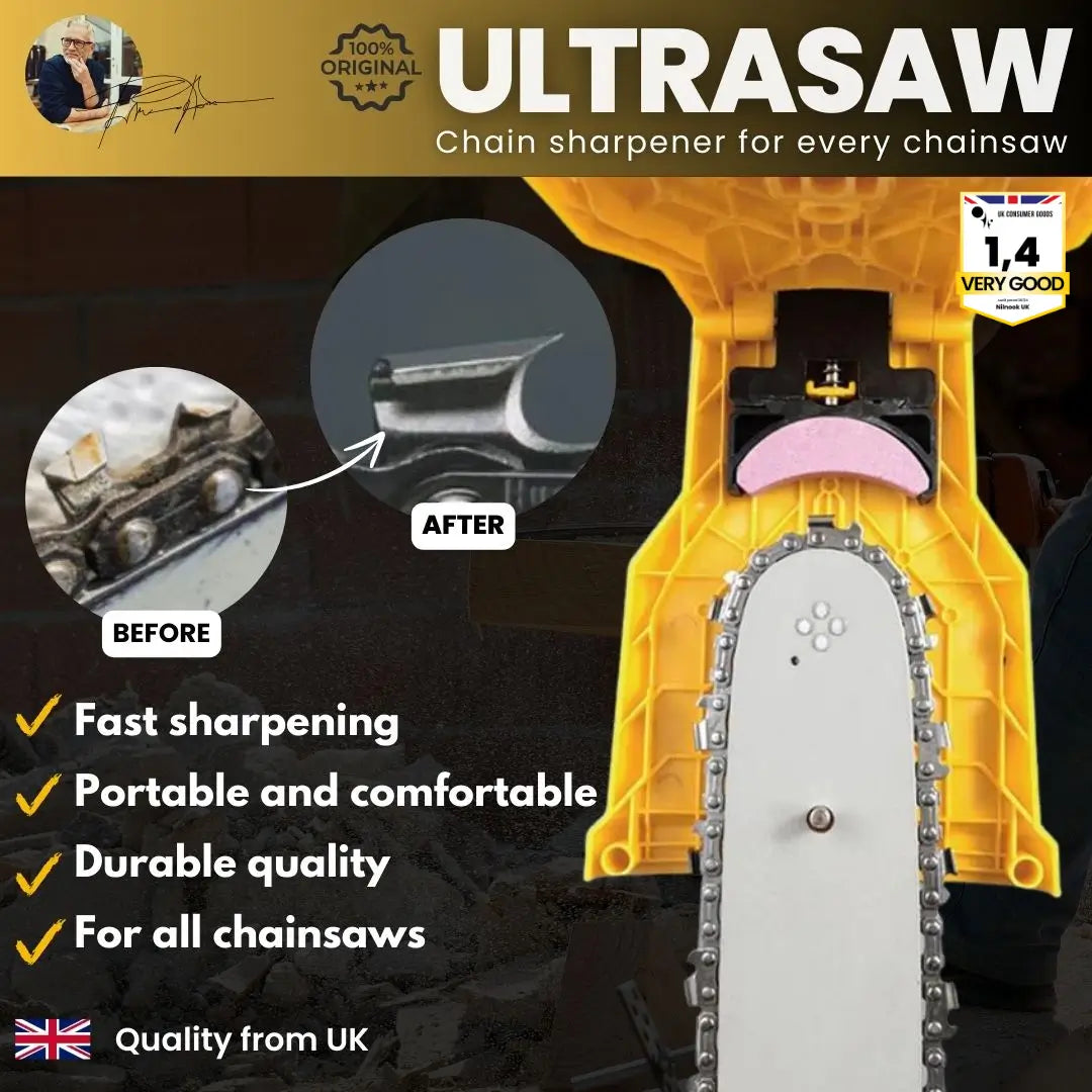 UltraSaw - the original - universal chain sharpener for every chainsaw