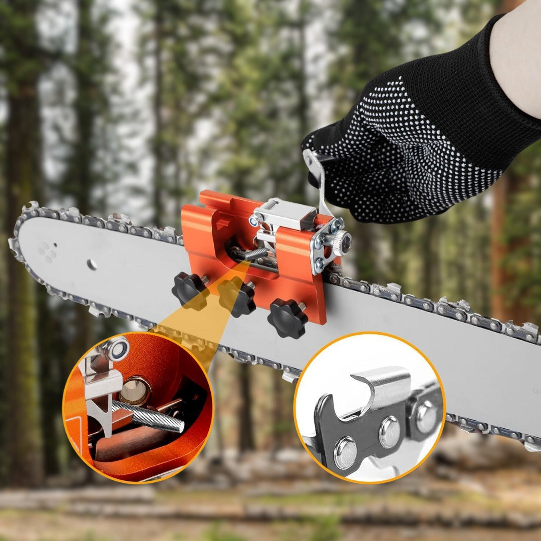 SuperChain - the original - universal chain sharpener for every chainsaw