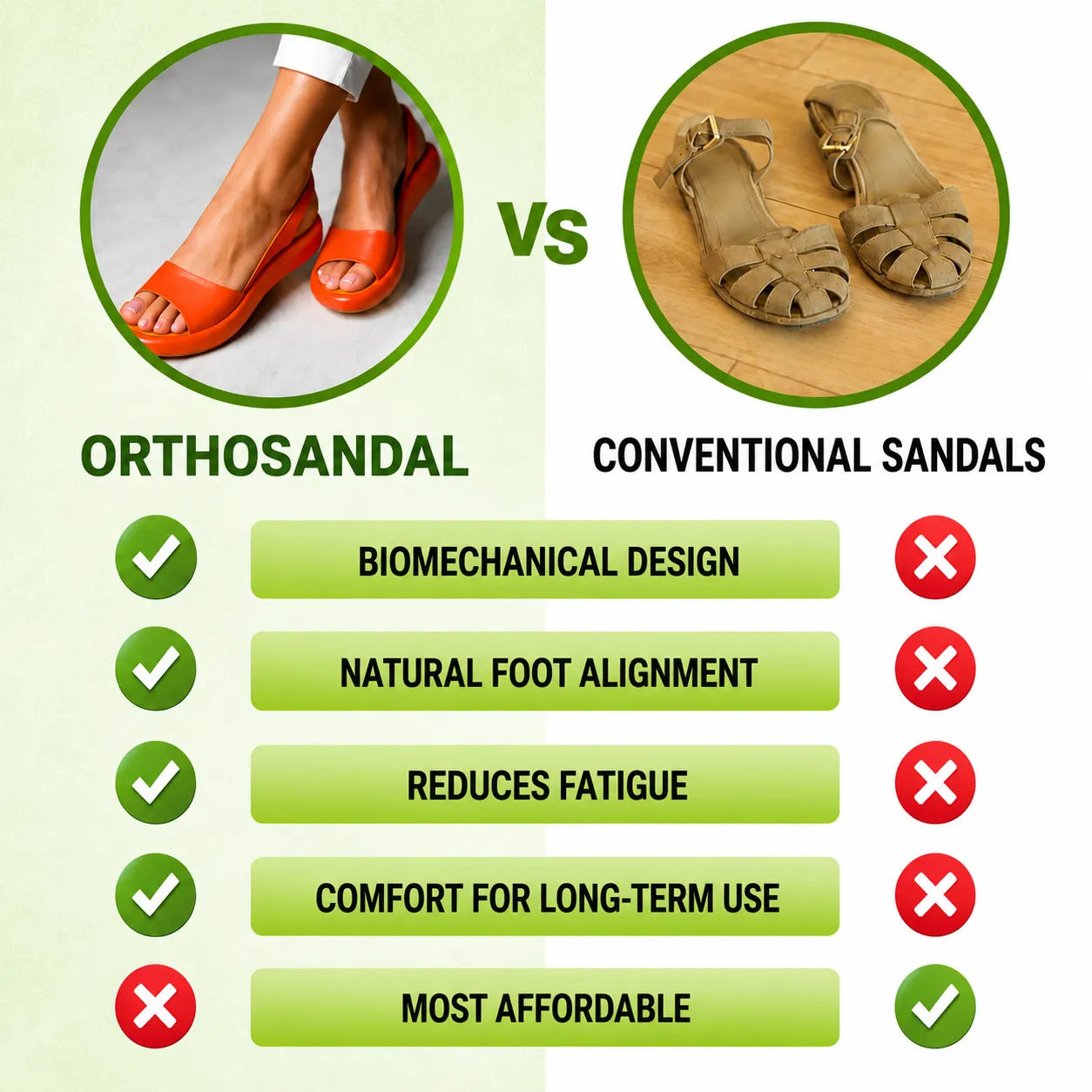 OrthoSandal — Pain-relieving comfort sandals | Non-slip & lightweight